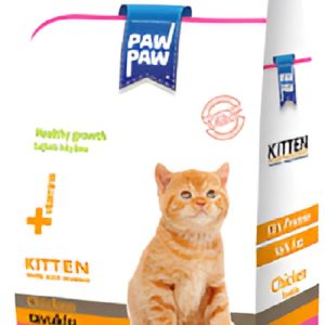 Paw Paw Kitten Adult Dry Cat Food Chicken 1kg